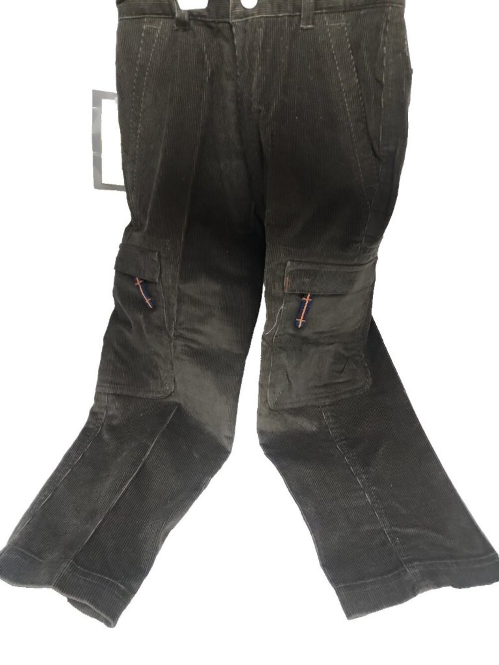 Ringo Sport Boy's Corduroy Cargo Pants Olive Size 6 New !!!!